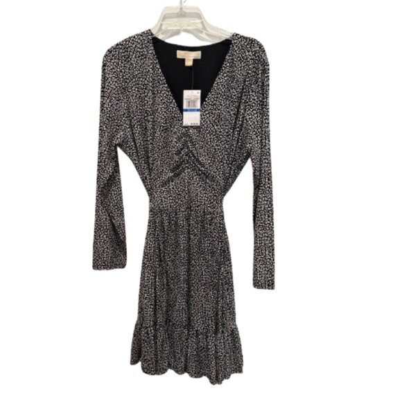 Michael Kors Dresses & Skirts - Michael Kors Wrap Dress Size XL Black Elegant and Classy NWT